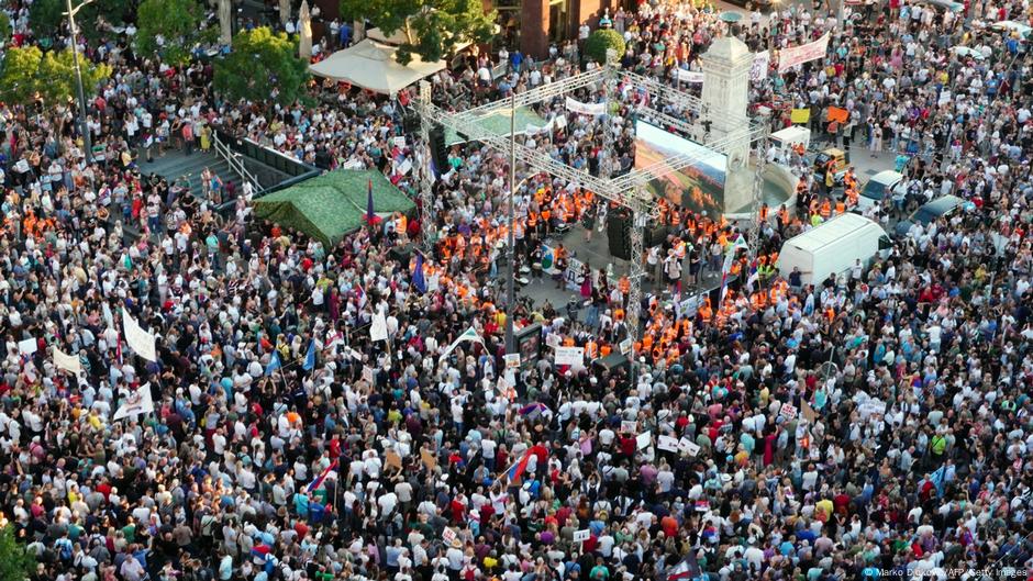 Beograd - protest protiv iskopavanja litijuma, 10.08.2024.