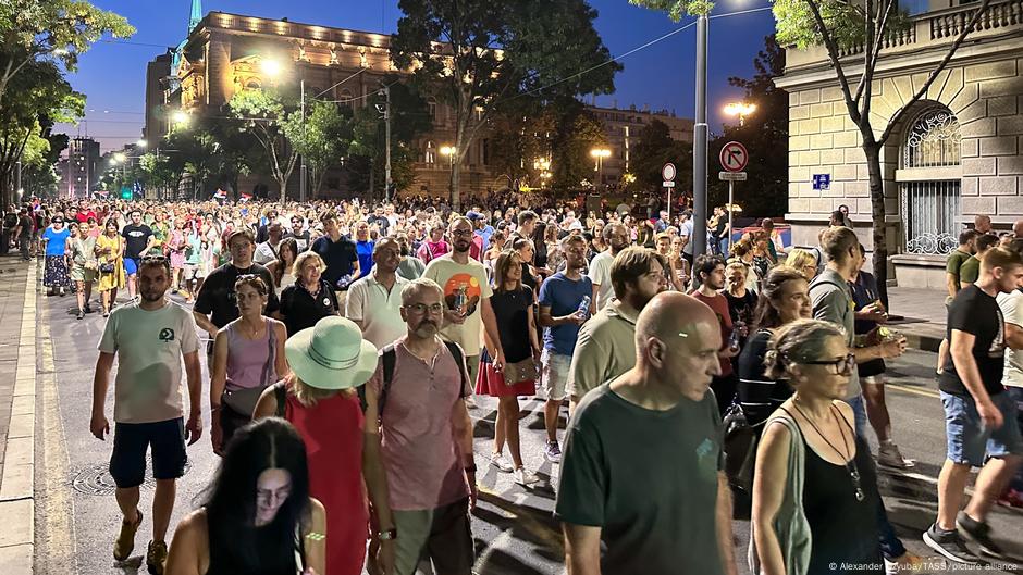 Beograd - protest protiv iskopavanja litijuma, 10.08.2024.