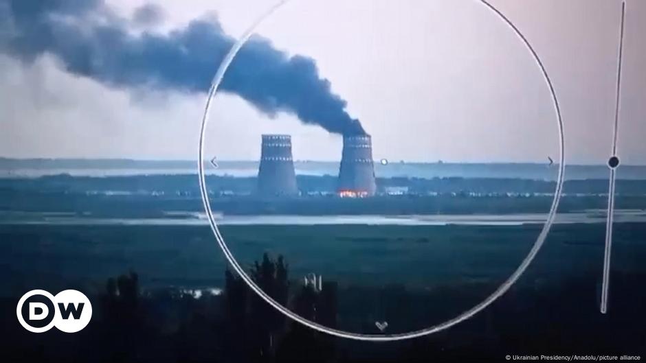 Ukraine updates: Kyiv blames Moscow for Zaporizhzhia fire