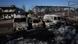 Burned cars are pictured outside a damaged factory following a wildfire in the Penteli area near Athens Burned cars are pictured outside a damaged factory following a wildfire in the Penteli area near Athens