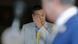 Thailands Premierminister Srettha Thavisin kratzt sich über dem Auge Thailands Premierminister Srettha Thavisin kratzt sich über dem Auge