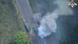 A drone recording showing a Ukrainian armored vehicle being attacked A drone recording showing a Ukrainian armored vehicle being attacked