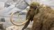 Representación de un mamut de hace unos 4.500 años. Representación de un mamut de hace unos 4.500 años.