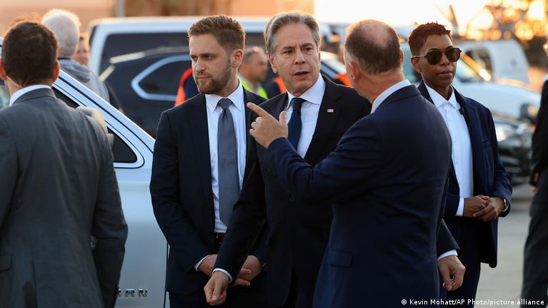 Middle East updates: Blinken in Israel for Gaza deal talks
