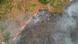 Visão de drone de incêndio na Amazônia Visão de drone de incêndio na Amazônia