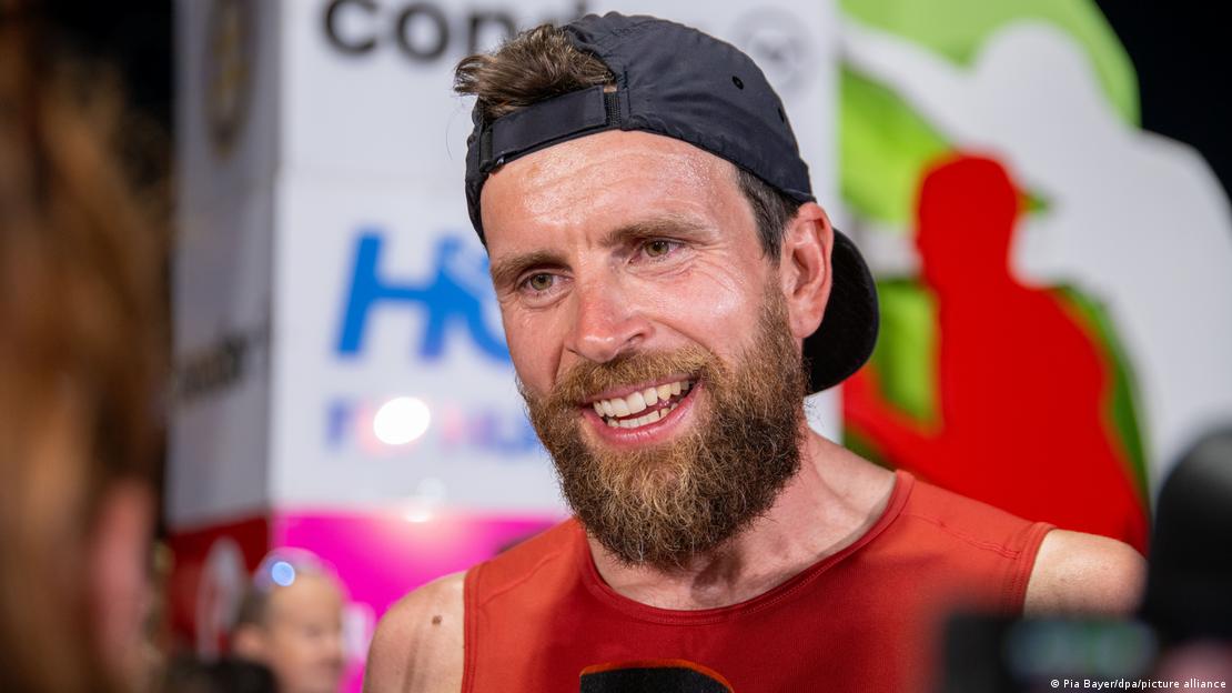 German athlete Jonas Deichmann