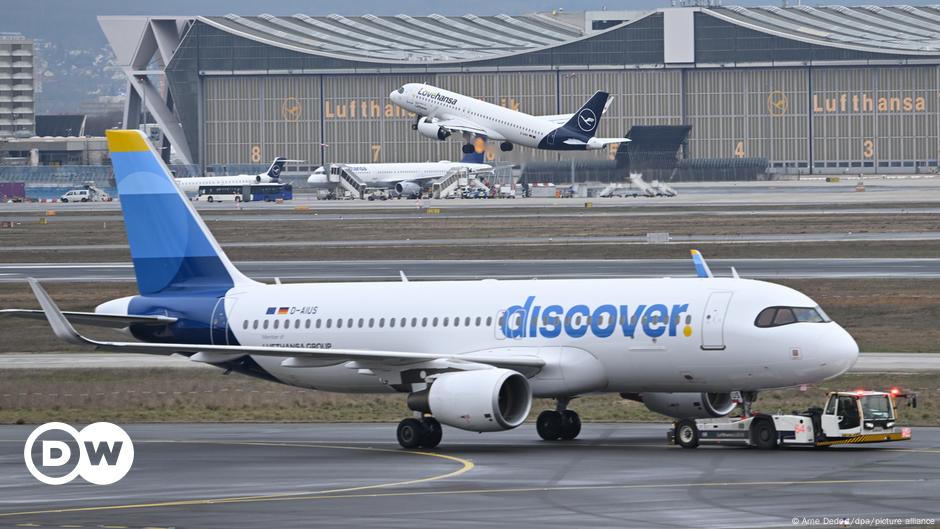 Lufthansa subsidiary Discover Airlines plans strike – DW – 26.08.2024