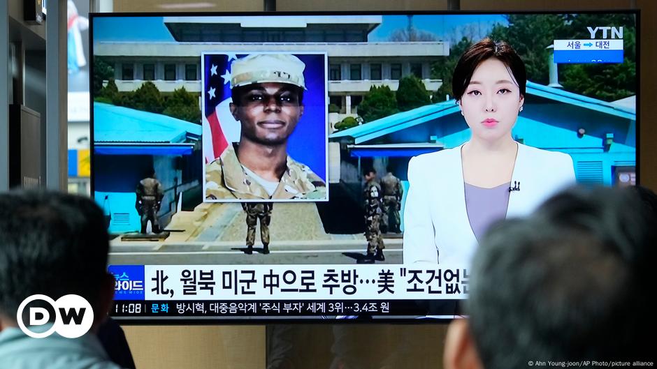 Nach Nordkorea geflohener US-Soldat nach Verurteilung frei