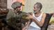 A photo released by Israeli Defense Forces showing Qaid Farhan Alkadi, right, and Israeli Brig. Gen. Itzik Cohen talking after a rescue operation A photo released by Israeli Defense Forces showing Qaid Farhan Alkadi, right, and Israeli Brig. Gen. Itzik Cohen talking after a rescue operation