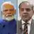 شہباز شریف اور نریندر مودی