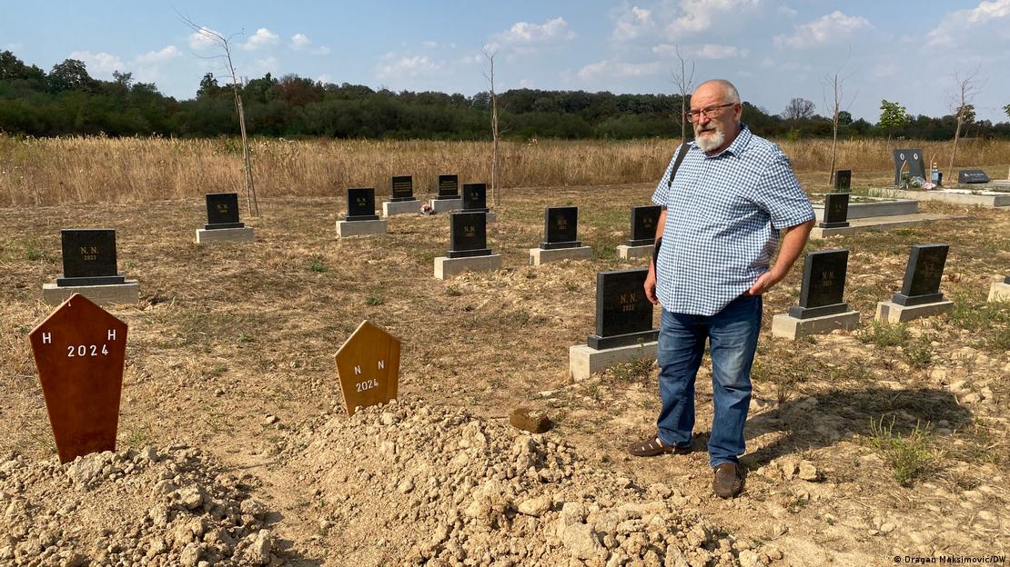 Vidak Simić, patolog na groblju migranata koji su stradali tokom svog puta ka Evropi  