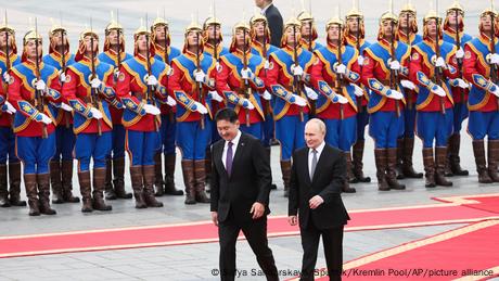 In der mongolischen Hauptstadt Ulan-Bator wurde der 85. Jahrestag des Sieges über Japan mit einem Staatsbesuch begangen.