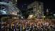 Israeli protesters on the streets of Tel Aviv on Tuesday night Israeli protesters on the streets of Tel Aviv on Tuesday night