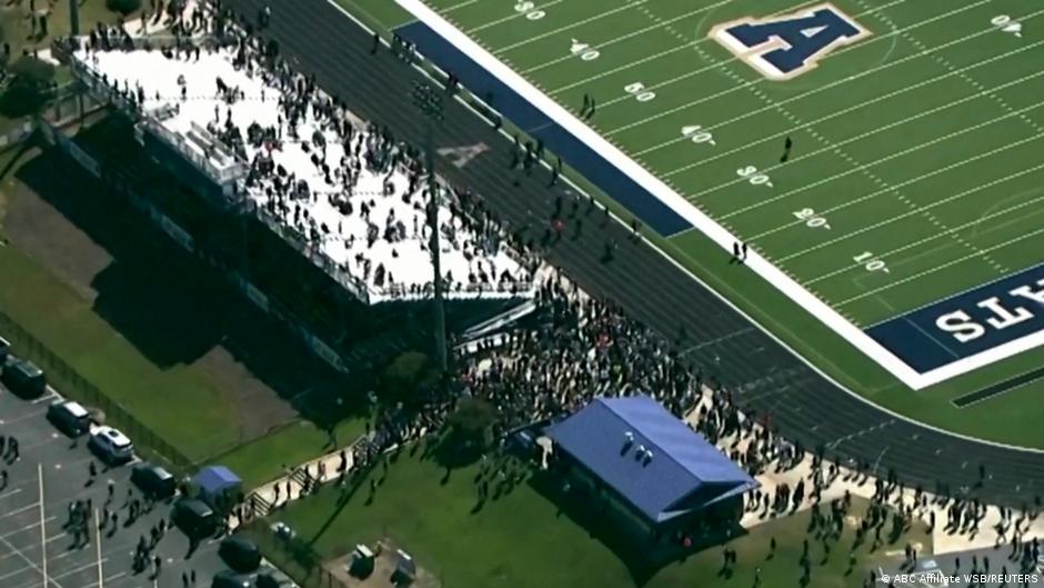 US: Georgia school shooting suspect and father face court