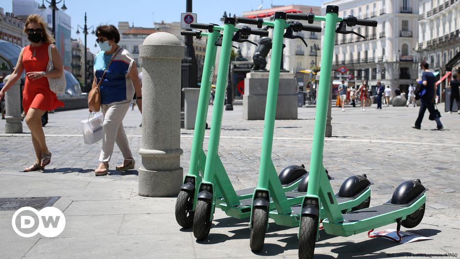 Madrid announces e-scooter ban over safety concerns