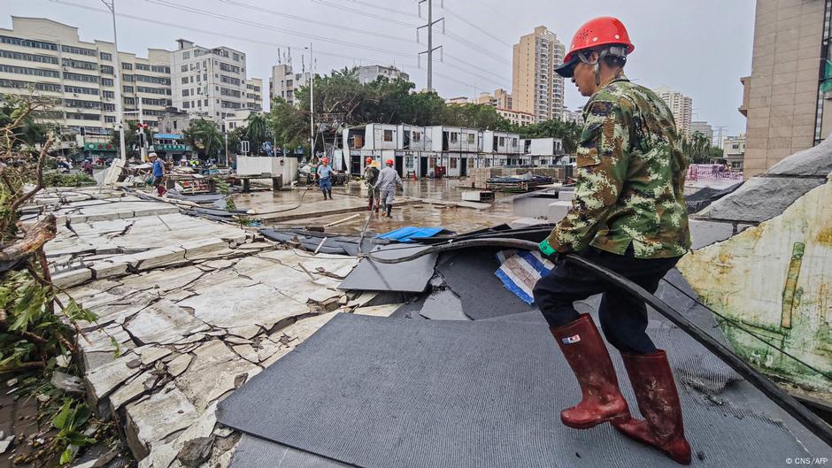 Typhoon yagi hits vietnam deaths reported in china news headlines
