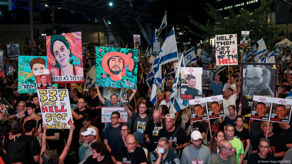 Protesti Telaviv, 7. septembra 2024.