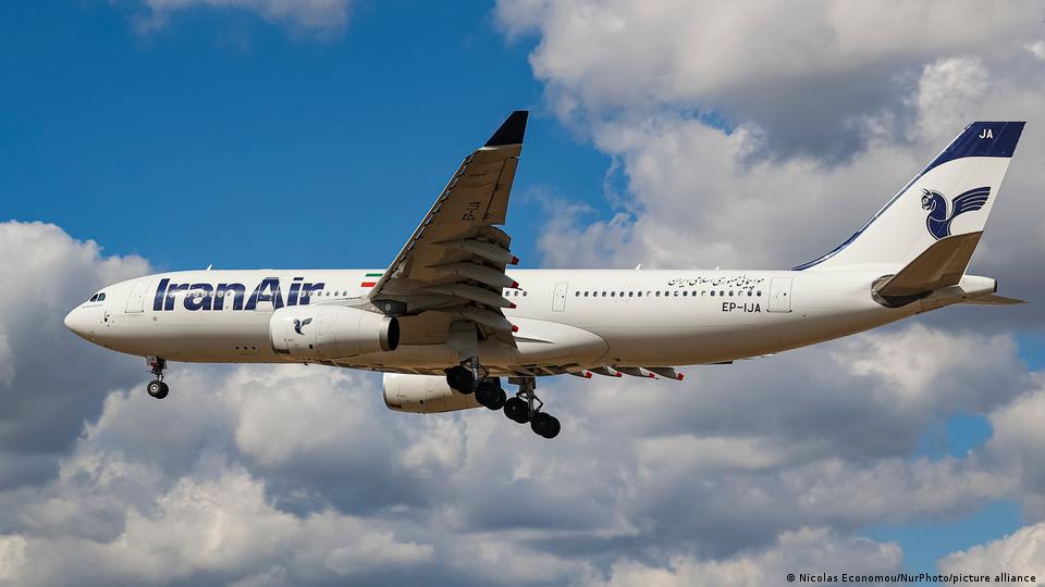 عکس آرشیوی از هواپیمای ایرباس شرکت هواپیمایی ایران ایر