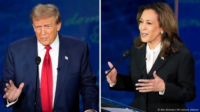 Harris coloca Trump na defensiva em debate inflamado