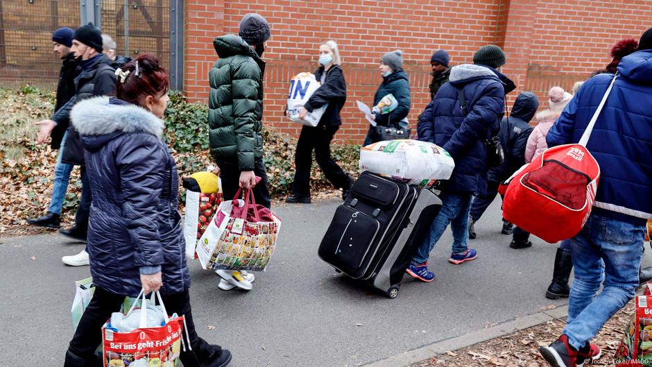 Nemačka je od 2015. primila milione azilanata, poput ovih Ukrajinaca koji su pobegli od ruske invazije 2022.