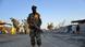 Afghan security personnel stand guard at the Afghanistan-Pakistan border in Spin Boldak district, Kandahar province Afghan security personnel stand guard at the Afghanistan-Pakistan border in Spin Boldak district, Kandahar province