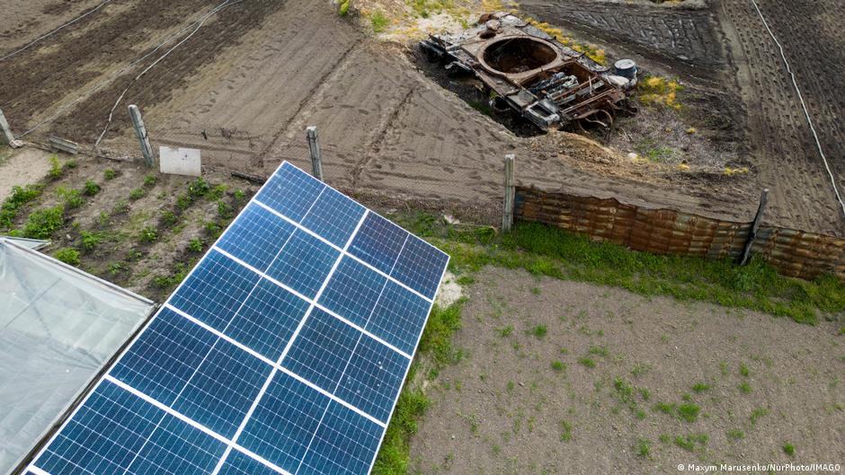 With its energy under fire, Ukraine turns to solar