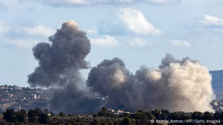 Israel bombardierte Raketenabschussrampen der proiranischen Hisbollah-Miliz.