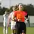 Emanuela Rusta referees a match between Real Madrid and Sporting Lisbon