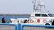 Rescued migrants are seen onboard a Hellenic Coast Guard vessel, following a SAR operation, at the port of Karlovasi, on the island of Samos, Greece Rescued migrants are seen onboard a Hellenic Coast Guard vessel, following a SAR operation, at the port of Karlovasi, on the island of Samos, Greece