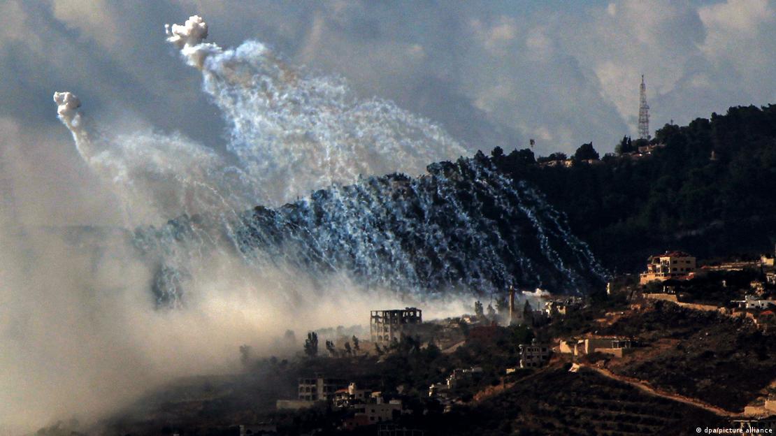 Mísseis disparados em direção a Israel