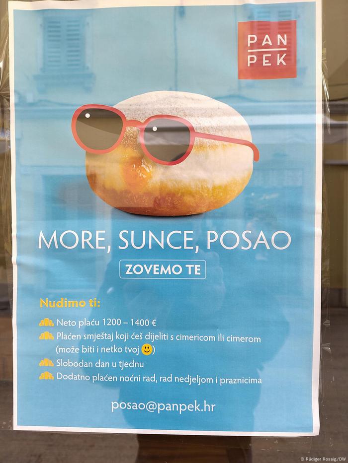 Hrvatskoj su potrebni radnici: oglas ovog leta u centru Pule