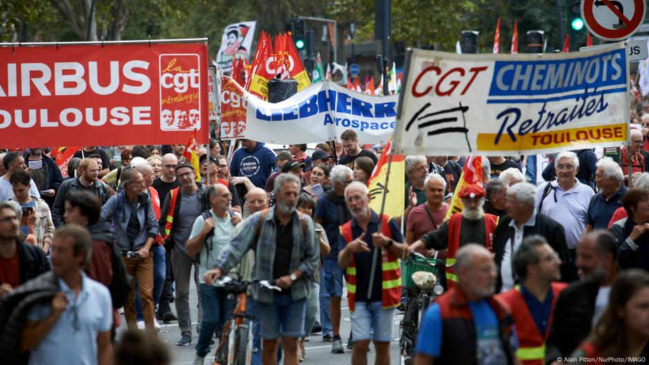 Sindikalni protesti protiv francuskog predsednika Makrona