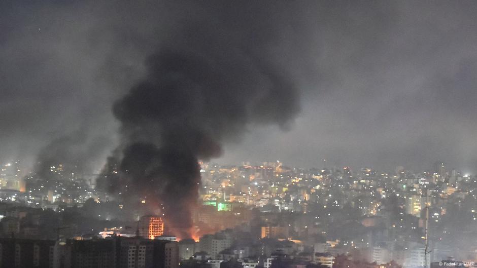 Israel hits central Beirut as WHO says hospitals overwhelmed