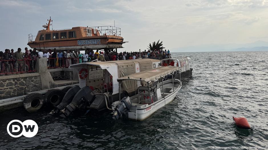 Hommage aux victimes du naufrage du Merdi à Goma