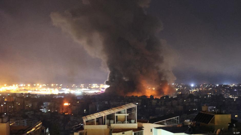 Beirut rocked by Israeli airstrikes as WHO urges cease-fire