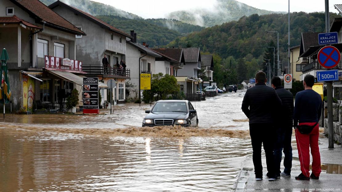 Shiu i dendur ka shkaktuar përmbytje në Kiseljak të Bosnjës