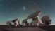 Antenas del Atacama Large Millimeter/submillimeter Array (ALMA), en el llano de Chajnantor, en los Andes chilenos. Antenas del Atacama Large Millimeter/submillimeter Array (ALMA), en el llano de Chajnantor, en los Andes chilenos.