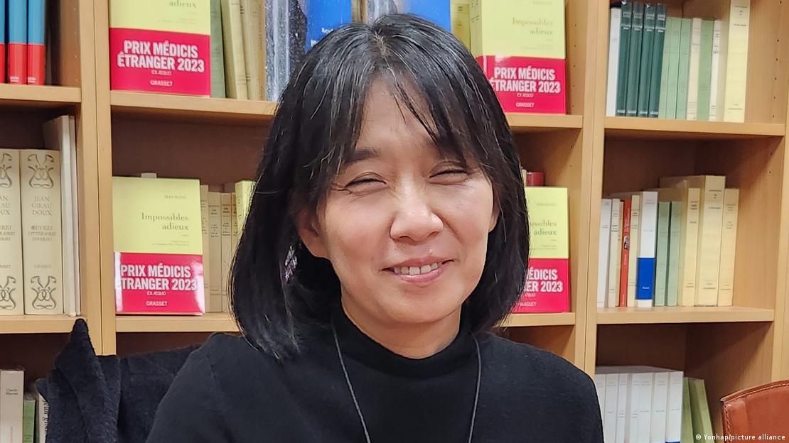 La escritora surcoreana Han Kang, Nobel de Literatura 2024.