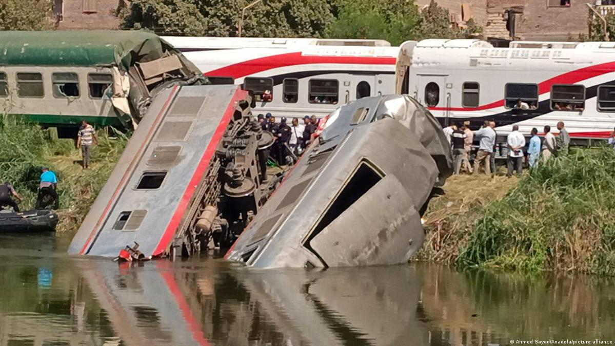 Choque de trenes en Egipto deja un muerto DW 13/10/2024