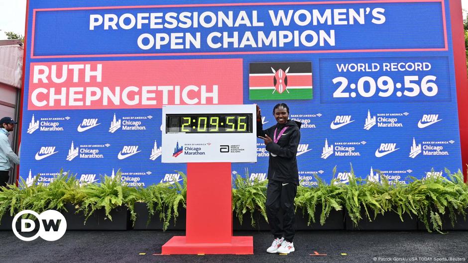 Ruth Chepngetich bat un record en marathon