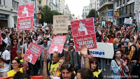 Ισπανία: "Η στέγαση είναι δικαίωμα, όχι μπίζνα"