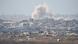 Nube de humo en el norte de la Franja de Gaza. Nube de humo en el norte de la Franja de Gaza.