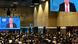 Foto de proyección del discurso de Antonio Guterres en la COP16.