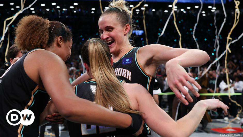 Basketballerin Leonie Fiebich: steiler Weg zum WNBA-Titel