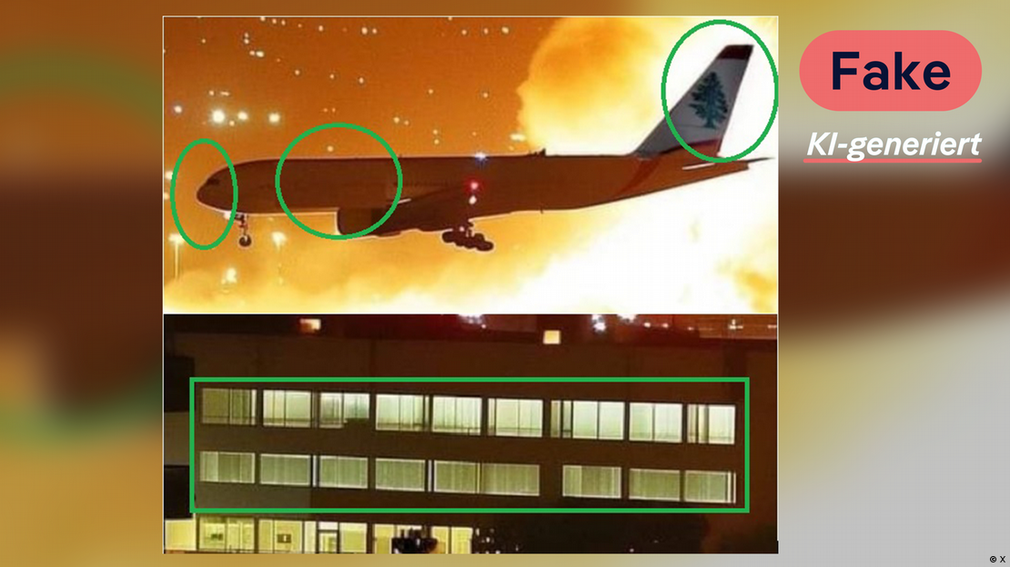 صورة لطائرة لبنانية تهبط في مطار رفيق الحريري اتضح لاحقاً أنها منتجة بالذكاء الاصطناعي