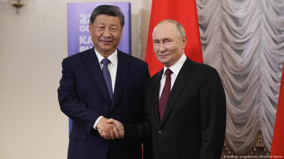 Si Đinping i Vladimir Putin