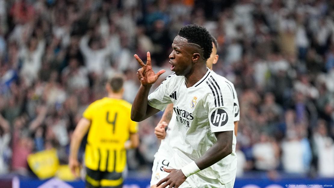 El brasileño Vinicius Junior, jugador del Real Madrid. 