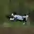 Dron w locie