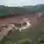 An ariel view of village covered in mud near Mariana, southwestern Brazil, on November 6, 2015