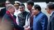 German Chancellor Olaf Scholz shakes hands with the Indian delegation at Goa airport, India, on October 26, 2024 German Chancellor Olaf Scholz shakes hands with the Indian delegation at Goa airport, India, on October 26, 2024